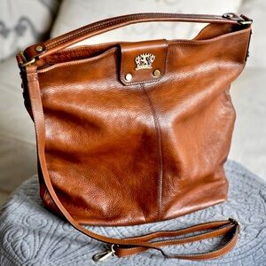 Pratesi Firenze leather tote satchel handbag EUC